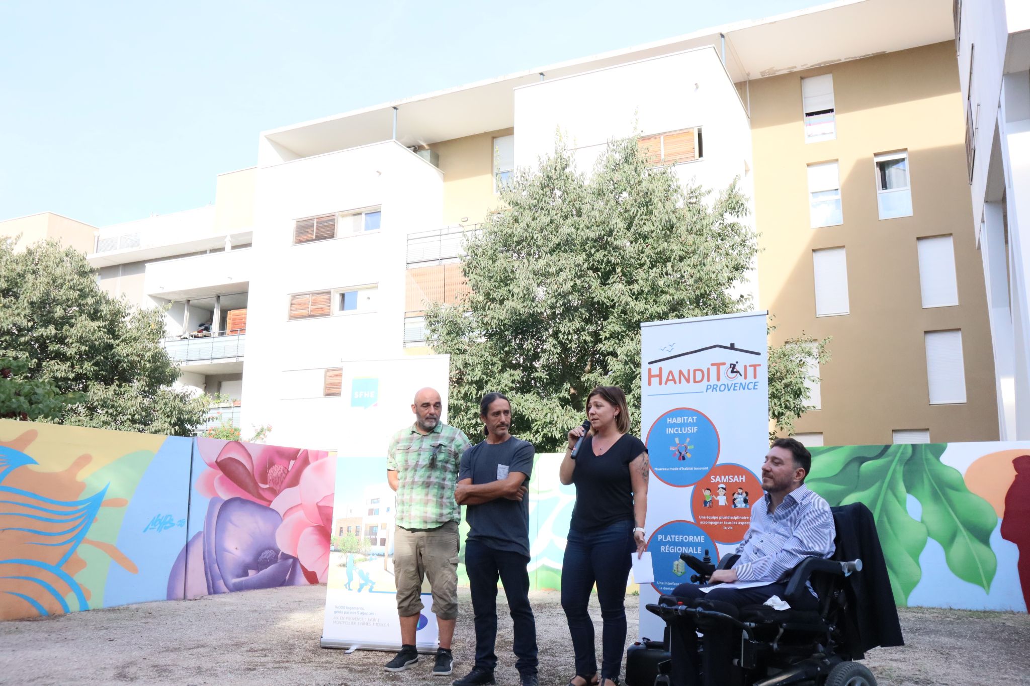 Des graffs pour rapprocher les habitants